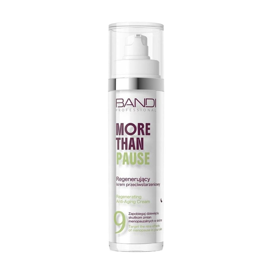 Нічний регенерувальний антивіковий крем для обличчя Bandi Professional More Than Pause Regenerating Anti-Aging Cream, 50 мл